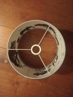 Mooie lampenkap met dierenprint, Huis en Inrichting, Lampen | Lampenkappen, Ophalen, Blauw, Rond, Zo goed als nieuw