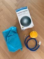 Anti-burst gymbal / zitbal / fitnessbal 65 cm lichtblauw, Sport en Fitness, Yoga en Pilates, Ophalen of Verzenden, Zo goed als nieuw