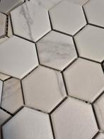 Hexagon grijs tegels, Doe-het-zelf en Verbouw, Tegels, Nieuw, Marmer, Ophalen