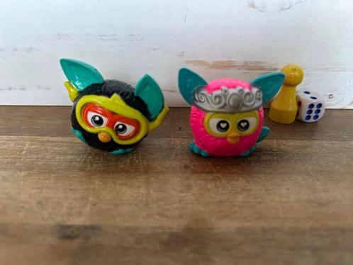 Furby set uit chocolade ei 2012, Verzamelen, Verrassingseieren, Gebruikt, Hardplasticfiguren, Ophalen of Verzenden
