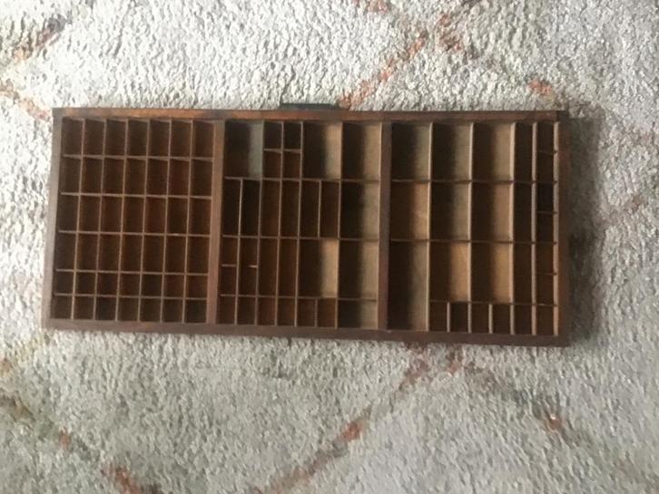 Antieke Letterbak uit Londen, 1950-1960, Antiek en Kunst, Antiek | Overige Antiek, Ophalen of Verzenden