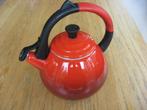 Fluitketel waterkoker Le Creuset 1,5 liter inhoud, 1 tot 2 liter, Ophalen of Verzenden, Gebruikt