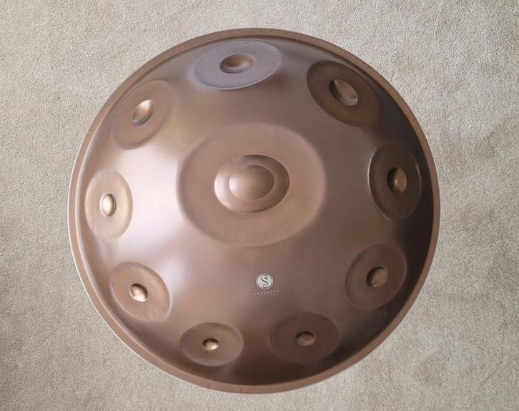 Handpan D Kurd 10 Ember Steel, Muziek en Instrumenten, Overige Muziek en Instrumenten, Nieuw, Ophalen of Verzenden