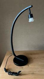 Tafellamp, 75cm hoog, mat zwart, Ophalen of Verzenden, Gebruikt, Metaal, Minder dan 50 cm