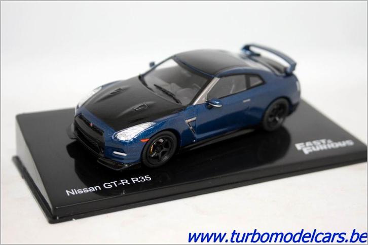 Nissan GT-R R35 1/43 Altaya Fast & Furious, Hobby en Vrije tijd, Modelauto's | 1:43, Nieuw, Auto, Overige merken, Ophalen of Verzenden