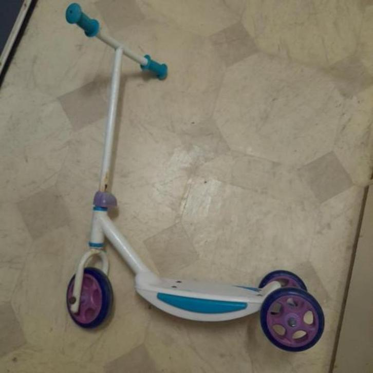 3 Wieler Step Voor Kinderen Blauw /Wit /Paars, Fietsen en Brommers, Steps, Gebruikt, Gewone step, Ophalen of Verzenden