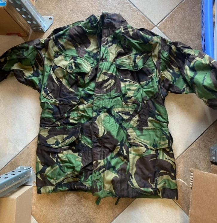 Engelse Smock Jas, Verzamelen, Militaria | Algemeen, Landmacht, Kleding of Schoenen, Engeland, Ophalen of Verzenden