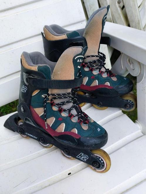Skates, Sport en Fitness, Skeelers, Gebruikt, Inline skates 4 wielen, K2, Ophalen
