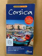 CORSICA reisgids + kaart, Europa, Ophalen of Verzenden, Zo goed als nieuw, Reisgids of -boek