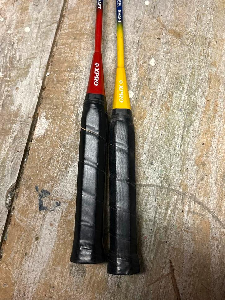 Xpro Duo Badminton Set - 2 Rackets, Sport en Fitness, Badminton, Gebruikt, Racket(s), Ophalen of Verzenden