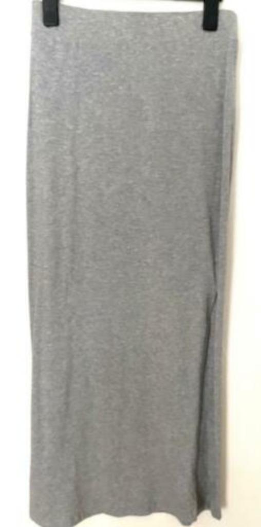 Vila rok maat M, Kleding | Dames, Rokken, Zo goed als nieuw, Maat 38/40 (M), Grijs, Onder de knie, Ophalen of Verzenden