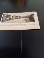 Knipsel bouw nooddorp bij Scheveningen 1916, Ophalen of Verzenden, Voor 1920, Krant