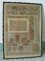 Stamboom Juliana uit 1926 ingelijst, Verzamelen, Koninklijk Huis en Royalty, Ophalen of Verzenden, Gebruikt, Nederland, Kaart, Foto of Prent