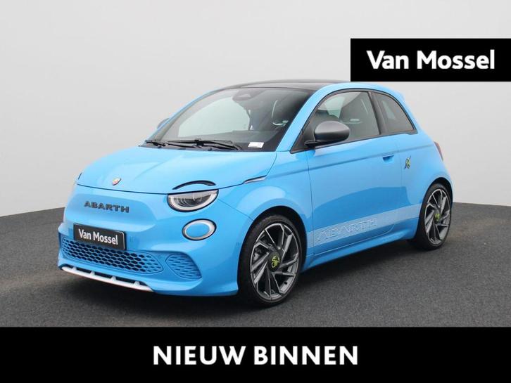 Fiat 500 Abarth Scorpionissima 42 kWh | Sportstoelen | NAVI, Auto's, Fiat, Bedrijf, Te koop, ABS, Achteruitrijcamera, Airbags