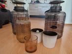 Bruine accessoires, Huis en Inrichting, Woonaccessoires | Stolpen, Ophalen, Zo goed als nieuw