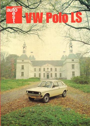 Autokampioen dubbeltest VW Polo en Polo LS Februari 1977 beschikbaar voor biedingen