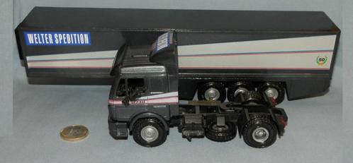 NZG 1/43 réf 313TW : Mercedes 1748S Sattelzugmachine Transpo, Hobby en Vrije tijd, Modelauto's | 1:43, Nieuw, Auto, Overige merken