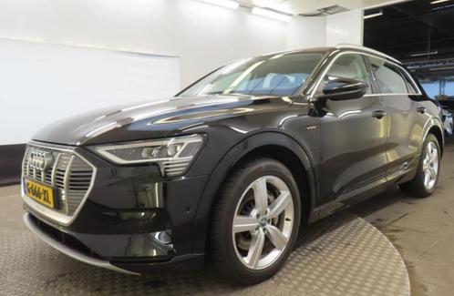 Audi e-tron 50 Quattro 313pk 2019 Zwart, Auto's, Audi, Particulier, e-tron, Elektrisch, SUV of Terreinwagen, Automaat, Origineel Nederlands