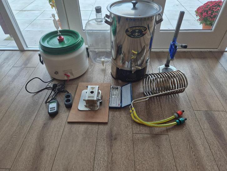 Complete Brouwset met Braumeister, Hobby en Vrije tijd, Overige Hobby en Vrije tijd, Gebruikt, Ophalen