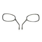 Nieuwe Spiegels Chroom AGM Retro Look, Fietsen en Brommers, Brommeronderdelen | Scooters, Ophalen of Verzenden, Nieuw