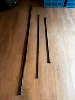 3x gordijnroede IKEA (1x hugad, 2x bekrafta), Huis en Inrichting, Ophalen, Zo goed als nieuw, Minder dan 100 cm