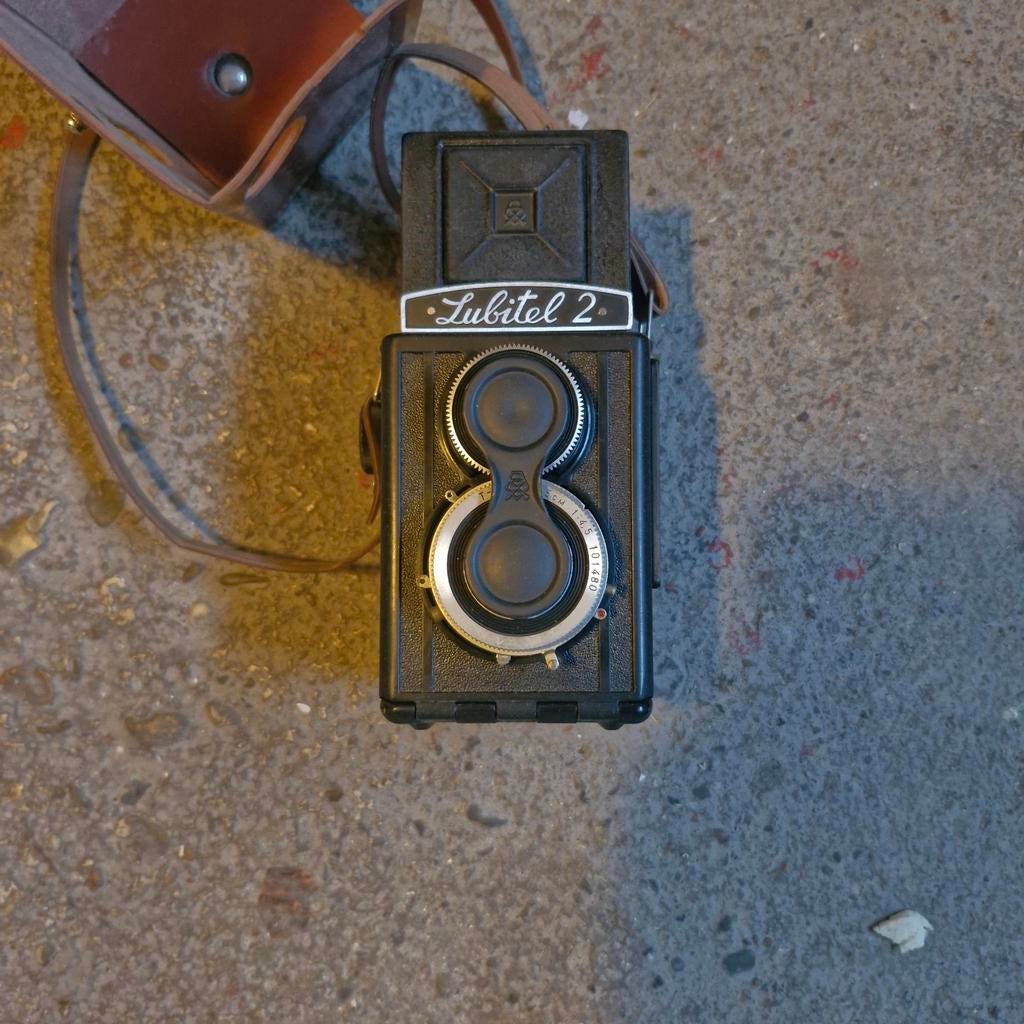 Lubitel 2 Vintage Camera - Klassieker!, Ophalen of Verzenden, Gebruikt, Polaroid, Overige Merken