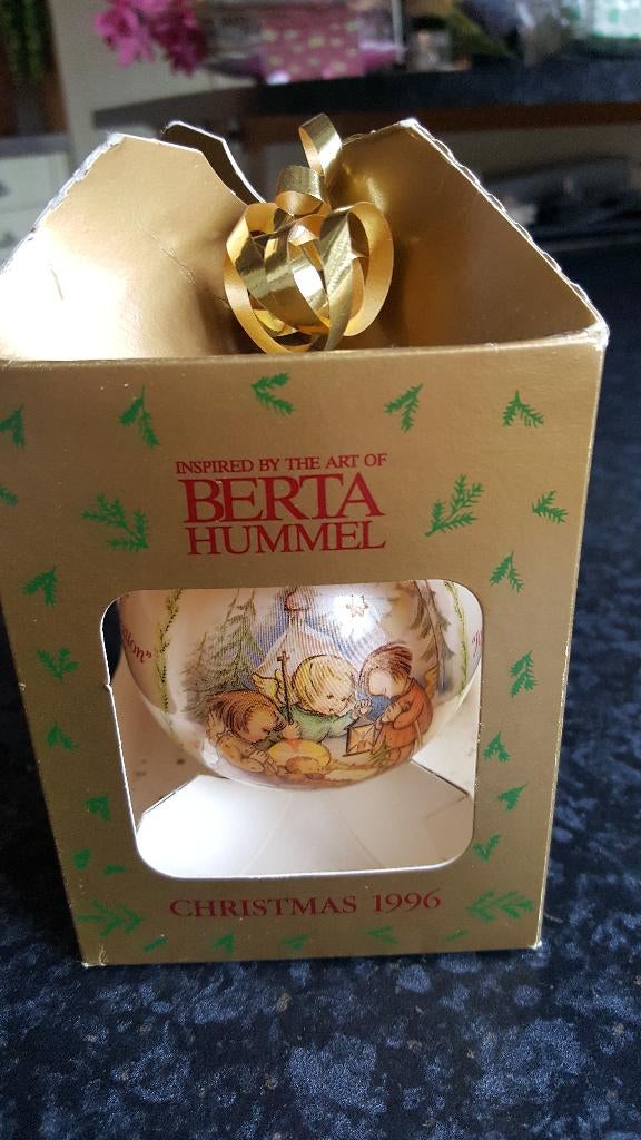 Berta Hummel - limited edition kerstbal, Verzamelen, Beelden en Beeldjes, Ophalen of Verzenden, Zo goed als nieuw, Hummel