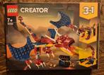 LEGO Creator 31102 Vuurdraak - 3 in 1 set, Kinderen en Baby's, Speelgoed | Duplo en Lego, Ophalen of Verzenden, Zo goed als nieuw