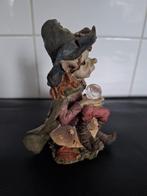 Woodland pixie met glazen bol op paddenstoel, Ophalen of Verzenden, Zo goed als nieuw, Dier