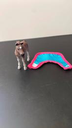 Schleich veulen met dekje, Ophalen of Verzenden, Zo goed als nieuw