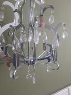 Elegante Kroonluchter met Kristallen Details, Ophalen, Zo goed als nieuw, Glas, Modern