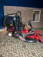 Shibaura CM214 frontmaaier met hoogkieper., Ophalen, Cirkelmaaier, Gebruikt, Opvangbak