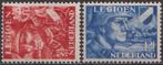 Legioen serie 402 – 403 XX. ADV. no.4 M, Postzegels en Munten, Postzegels | Nederland, Verzenden, Na 1940