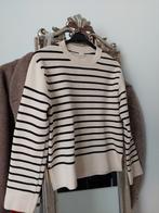 Arket katoenen trui zwart wit gestreept maat XS, Kleding | Dames, Verzenden, Wit, Nieuw, Arket