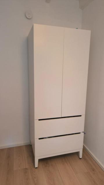 IKEA NORDLI Kast – Wit – Met 2 deuren en 2 lades beschikbaar voor biedingen