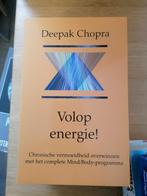DEEPAK CHOPRA Volop energie! Chronische vermoeidheid KLASSE, Ophalen of Verzenden, Zo goed als nieuw, DEEPAK CHOPRA