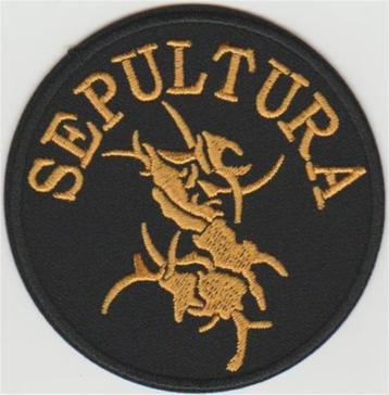 Sepultura stoffen opstrijk patch embleem beschikbaar voor biedingen