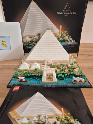 LEGO Architecture Great Pyramid of Giza - Zo goed als nieuw beschikbaar voor biedingen