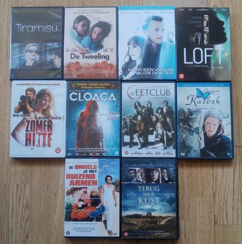 Kleine partij 10x NL Filmhuis DRAMA Thriller Oorlog, Cd's en Dvd's, Dvd's | Nederlandstalig, Zo goed als nieuw, Film, Vanaf 16 jaar