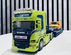 Scania Truck met Oplegger - Modelauto, Hobby en Vrije tijd, Modelauto's | 1:50, Ophalen of Verzenden, Zo goed als nieuw, Bus of Vrachtwagen