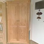 Grenen kledingkast - gebruikt, Huis en Inrichting, Kasten | Kledingkasten, Ophalen, Gebruikt, Met hangruimte, 50 tot 100 cm