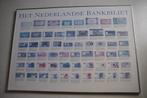 Het  Nederlandse  Bankbiljet  -  Poster  -  Ingelijst, Rechthoekig Liggend, Ophalen of Verzenden, Zo goed als nieuw, A1 t/m A3