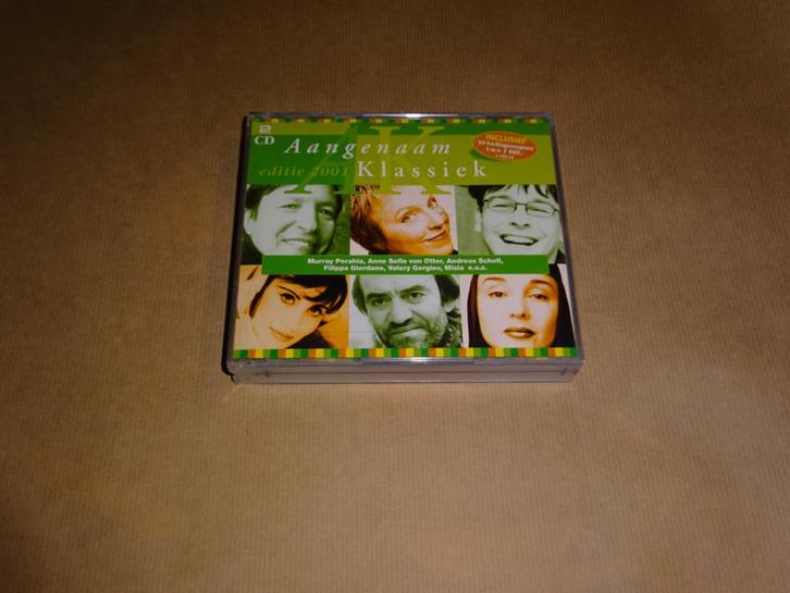 2 CD Aangenaam Klassiek 2001, Cd's en Dvd's, Cd's | Klassiek, Zo goed als nieuw, Ophalen of Verzenden