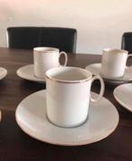 💝 Vintage THOMAS MEDAILLON kop schotel wit goud, Huis en Inrichting, Keuken | Servies, Ophalen of Verzenden, Zo goed als nieuw