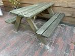 Kinder picknick tafel, Tuin en Terras, Picknicktafels, Gebruikt, Vierkant, Hout, Ophalen