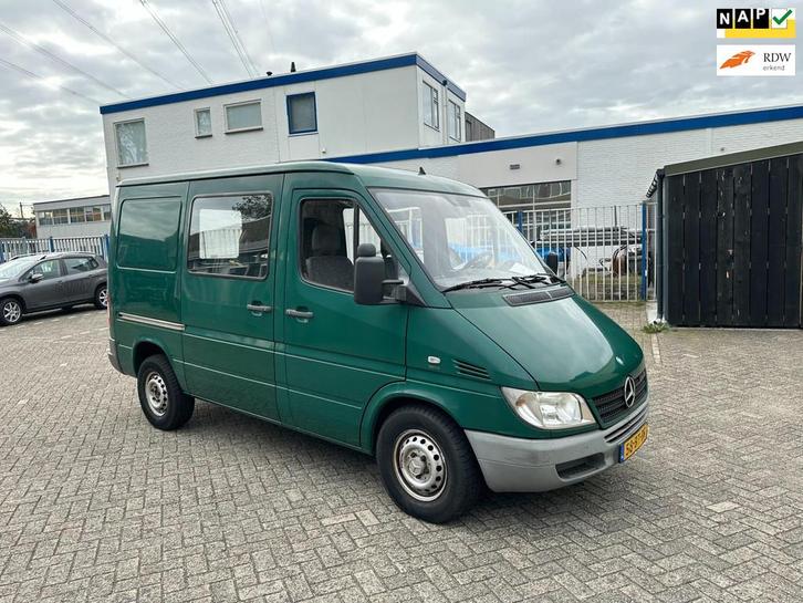Mercedes-Benz Sprinter 216 CDI 2.7 300 AANGEPAST INVALIDE BU, Auto's, Bestelauto's, Bedrijf, Te koop, ABS, Schuifdeur, Startonderbreker