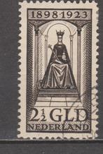 NVPH 130 geb regeringsjubileum 1923 ; OUD NEDERLAND p/stuk, Postzegels en Munten, Ophalen of Verzenden, T/m 1940, Gestempeld