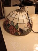Vintage klein Tiffany Hanglamp, Huis en Inrichting, Lampen | Hanglampen, Gebruikt, 50 tot 75 cm, Ophalen of Verzenden, Tiffany