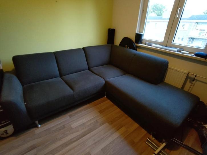 Gratis hoekbank / L-vorm bank, Huis en Inrichting, Banken | Complete zithoeken, Gebruikt, Stof, Ophalen