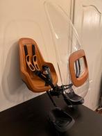 Bobike Voorzitje met windscherm, Fietsen en Brommers, Fietsaccessoires | Fietsstoeltjes, Ophalen, Bobike, Gebruikt, Voetsteuntjes
